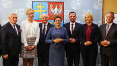 Uroczyste podpisanie notarialnych umów darowizn na rzecz Skarbu Państwa nieruchomości stanowiących własność Województwa Świętokrzyskiego, położonych w Busku-Zdroju, Jędrzejowie i i Sandomierzu