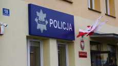 Uroczystość otwarcia posterunku policji w Bielinach z udziałem marszałka województwa świętokrzyskiego Andrzeja Bętkowskiego