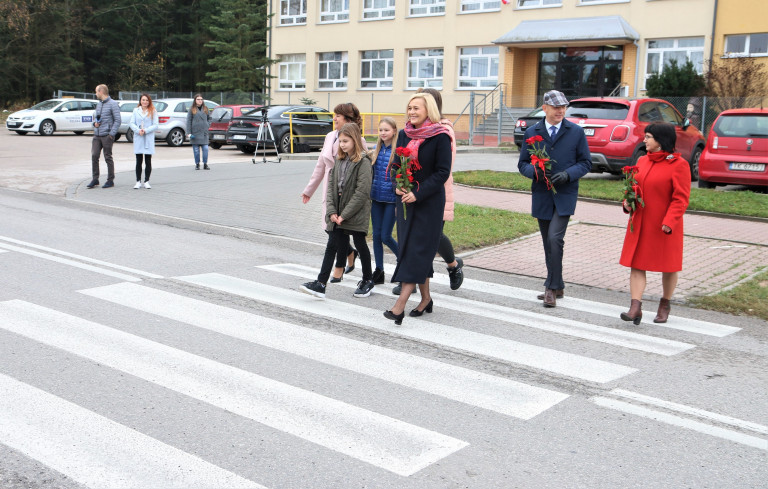 Otwarcie Przejścia Dla Pieszych W Zagńańsku (10)