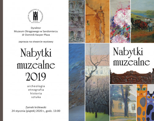 Zaproszenie NABYTKI MUZEALNE 2019
