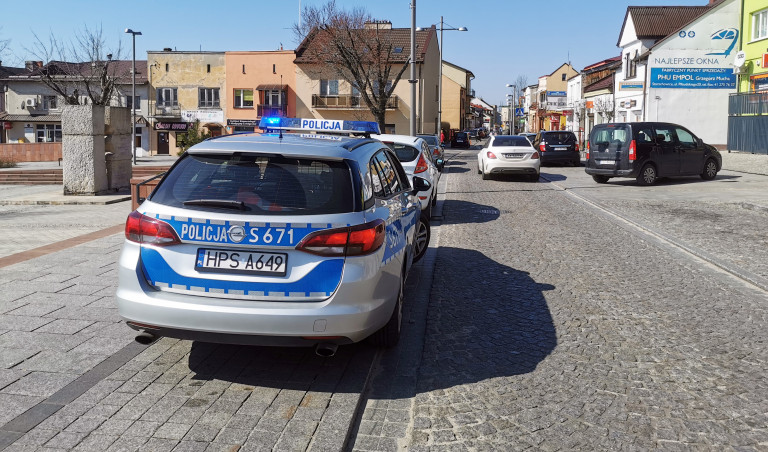Samochód Policyjny Zdjęcie Portalu Starachowice Net