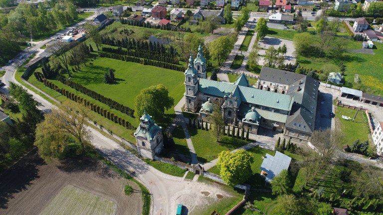 The Cistercian monastery in Jędrzejów