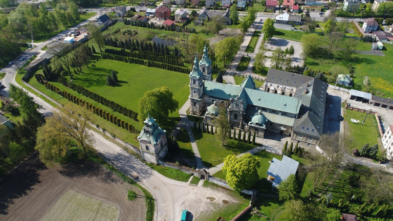 The Cistercian monastery in Jędrzejów