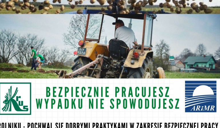 Plakat Konkursu Bezpieczne Prace W Rolnictwie