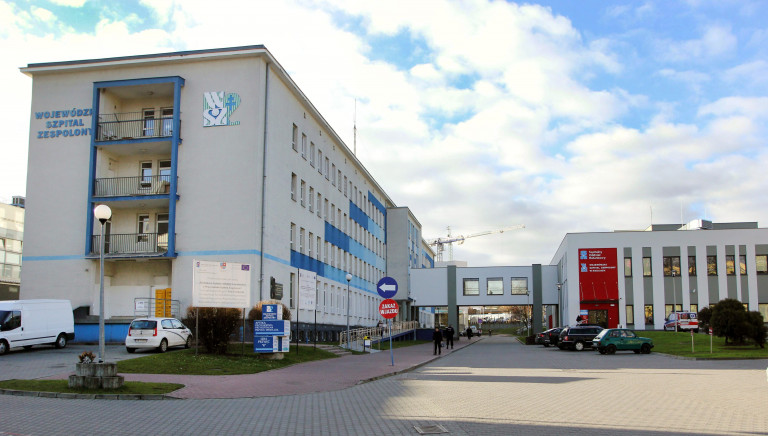 Budynek Wojewódzkiego Szpitala Zespolonego w Kielcach