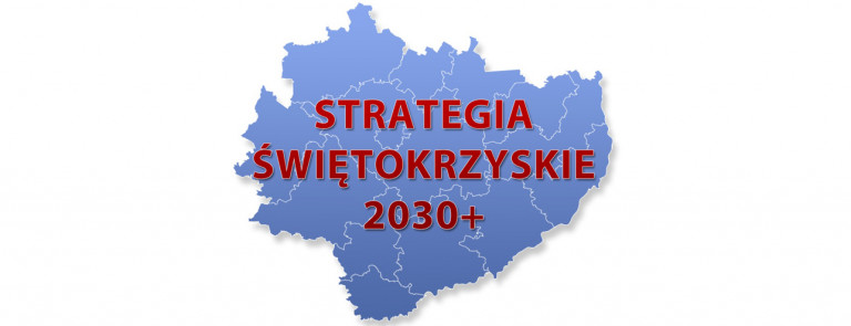 Logotyp Strategii Rozwoju Województwa Świętokrzyskiego 2030+