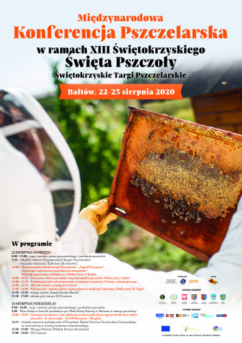 plakat Święto Pszczoły w Bałtowie