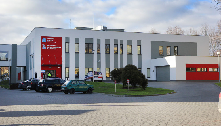 Budynek Oddziału Ratunkowego Wojewódzkiego Szpitala Zespolonego W Kielcach