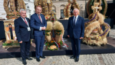 Marszałek Andrzej Bętkowski I Członek Zarządu Województwa Świętokrzyskiego Marek Jońca