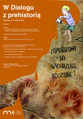 Plakat W Dialogu Z Prehistorią 