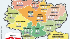 Stopa Bezrobocia W Wokewództwie świętokrzyskim Powiatamiw Lipcu 2020 R.