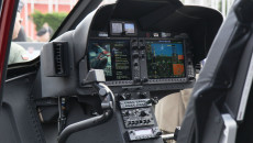 Kokpit wenątż helikoptera.
