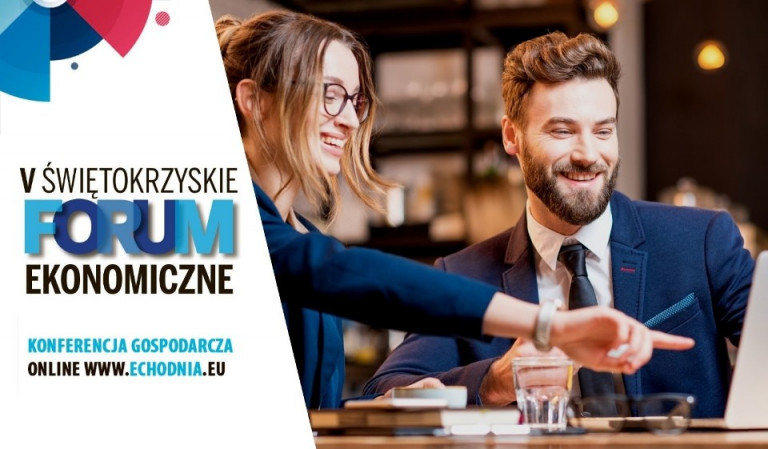 Grafika Promująca V Świętokrzyskie Forum Ekonomiczne