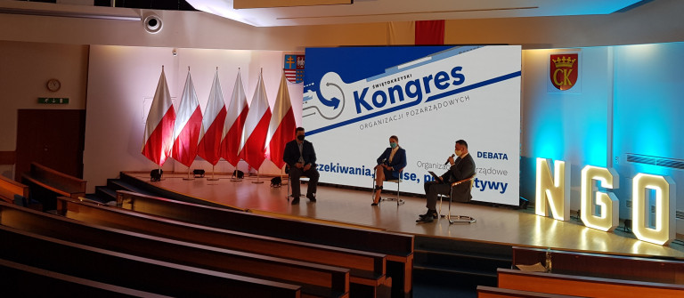 2 Świętokrzyski Kongres Organizacji Pozarządowych Debata w Kielcach