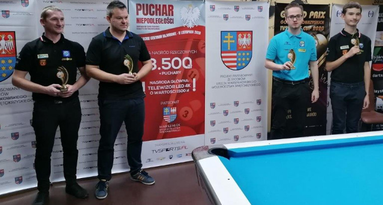 Puchar Niepodległości Ogólnopolski Turniej Bilardowy Grand Prix Pór Świętokrzyskich Zwycięzcy Turnieju