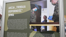 Plansza żołnierze Opiekują Się Seniorami