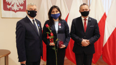 Srebrny Medal Za Długoletnią Służbę Otrzymała Aldona Rogowska