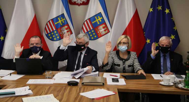 Posiedzenie Zarządu Województwa Świętokrzyskiego W Dniu 16 Grudnia 2020