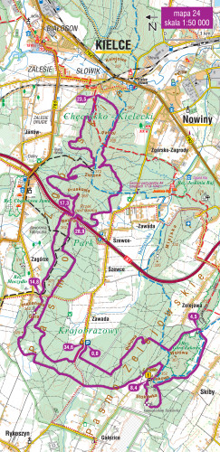 Mtb Pasmo Zgórskie Zelejowskie Mapa