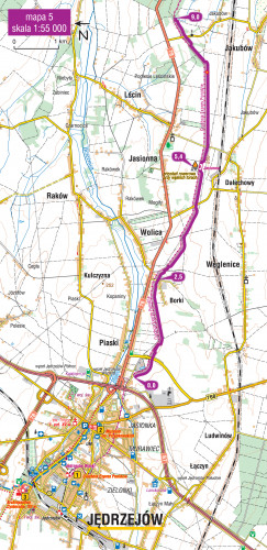 Wzdłuż Ciuchci Expres Ponidzie Mapa