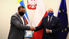 Certyfikat Otrzymał Przedstawiciel Grupy Sangrow Oraz Sandomierskiego Szlaku Jabłkowego
