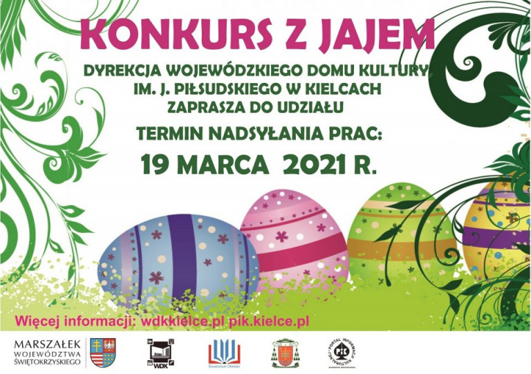Plakat Konkursu Plastycznego Wojewódzkiego Domu Kultury W Kielcach