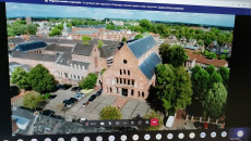 Holandia, miasto Den Bosch - widok z lotu ptaka