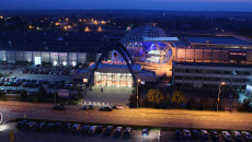 Kielce Trade Fairs by night