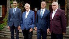 goście festiwalu m.in. marszałek Andrzej Bętkowski i wicemarszałek Sejmu Ryszard Terlecki