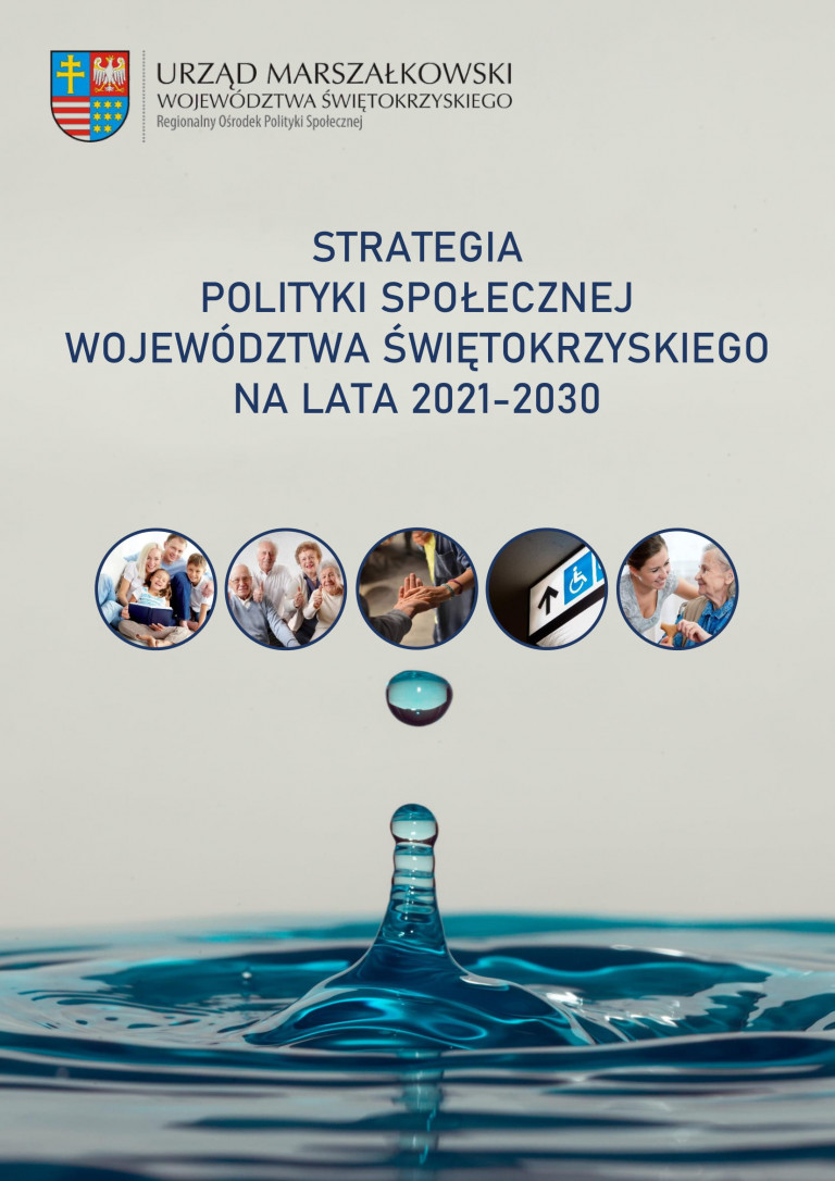 Strategia Polityki Społecznej Województwa Świętokrzyskiego Na Lata 2021 2030 Okładka