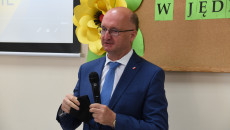 Wiceminister spraw zagranicznych Piotr Wawrzyk przemawia