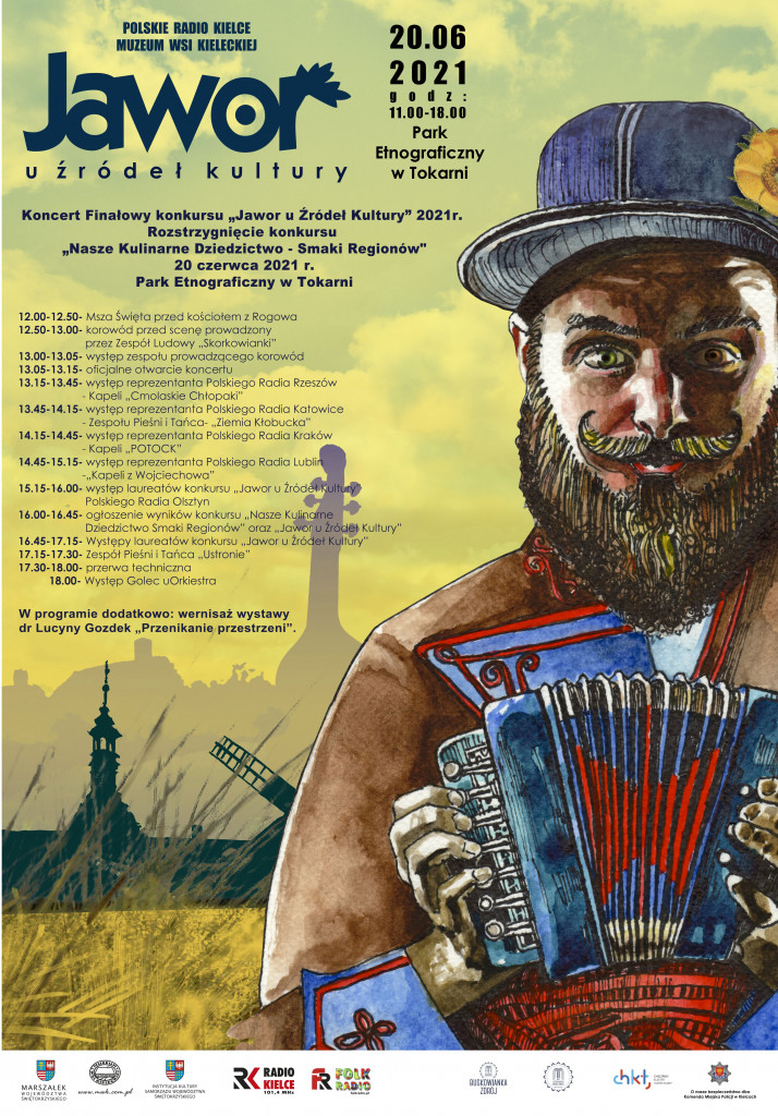Plakat oraz program wydarzenia Jawor 2021 Plakat oraz program wydarzenia Jawor 2021