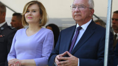 Krzysztof Lipiec i Anna Krupka