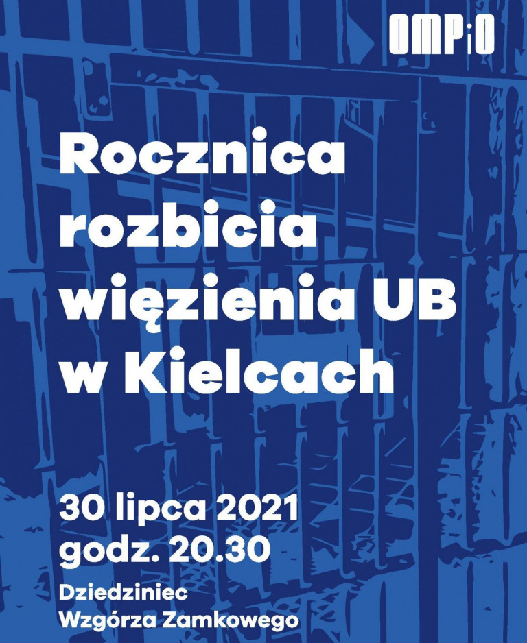 Rocznica Rozbicia Więzienia Ub Na Placu Zamkowym W Kielcach Plakat