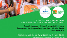 Plakat ONKO TOUR trasą GREEN VELO