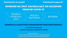 Plakat Konkursu Na Spot Zachęcający Do Szczepień Przeciw Covid 19