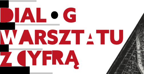 Plkat Wystawy Dialog Warsztatu Z Cyfrą