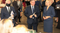 Przewodniczący Sejmiku Andrzej Pruś, Marszałek Andrzej Bętkowski, Wicemarszałek Renata Janik
