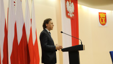 Przemawia wiceprezes Banku Gospodarstwa Krajowego Paweł Nierada