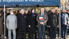 Marszałek Andrzej Bętkowski, Przewodniczący Andrzej Pruś, Wicegubernator Obwodu Winnickiego Podczas Uroczystości W Kielcach