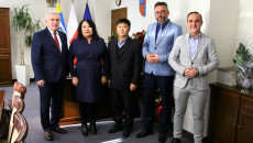 Spotkanie z Konsul Honorową Mongolii w Krakowie Tsakhiur Urtnasan.