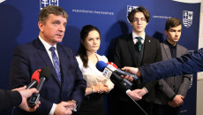 Przewodniczący Andrzej Pruś, Członkowie Prezydium Młodzieżowego Sejmiku Województwa Świętokrzyskiego