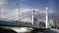 Wizualizacja Mostu Na Rzece Kamiennej