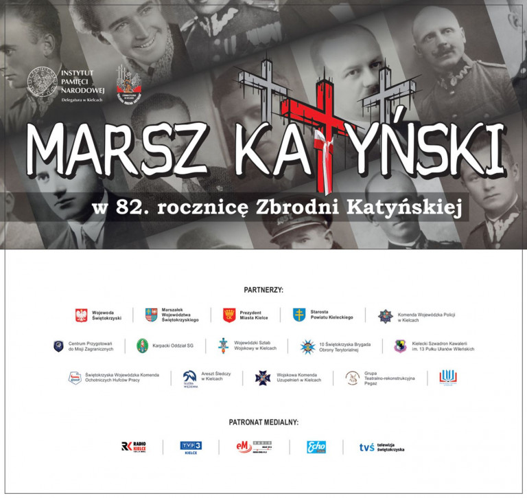 Plakat Promujący Vii Marsz Katyński