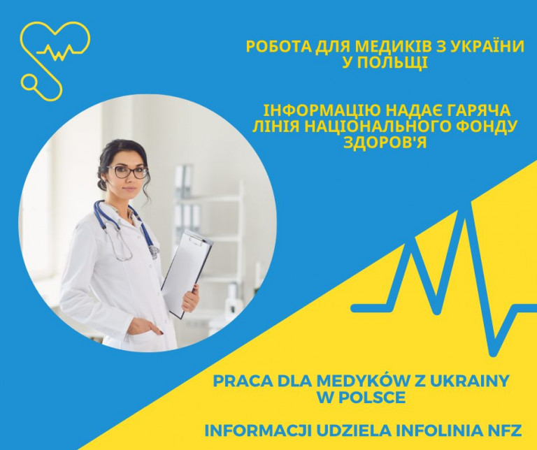 Grafika Praca Dla Medyków Z Ukrainy