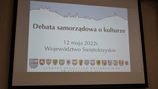 napis debata samorządowa