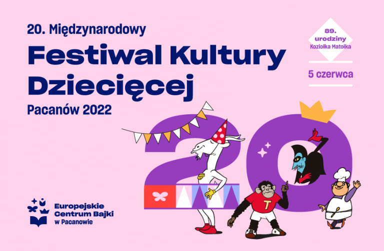 Plakat Promujący Międzynarodowy Festiwal Kultury Dziecięcej W Pacanowie