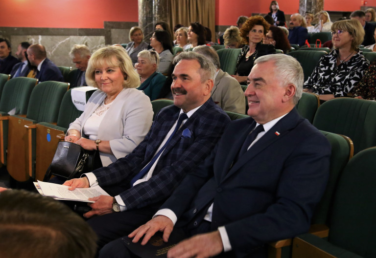 Renata Bilska, Jacek Wołowiec, Marszałek Andrzej Bętkowski