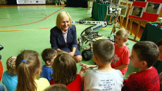 Renata Janik Rozmawia Z Uczniami