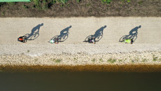 Liczymy rowerzystów w Kielcach, Sandomierzu i Sielpi